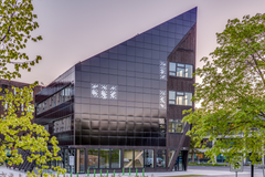 ZEB Flexible Lab er et kontor og undervisningsbygg i Trondheim tegnet av LINK Arkitektur. Byggherrer er NTNU og SINTEF: Foto Nicola Lolli