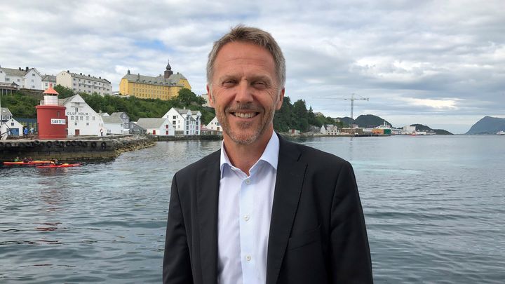 Helge Gjerde, direktør i Innovasjon Norge Møre og Romsdal, er godt fornøyd med omstillingsevnen til næringslivet i regionen. Foto: Innovasjon Norge