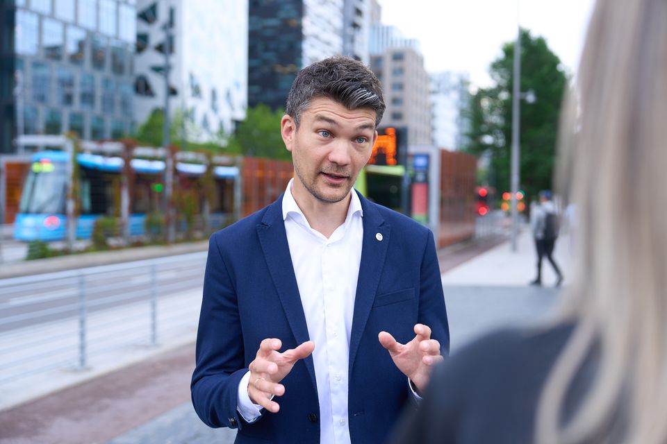 Knut Gravråk, administrerende direktør i Norges Lastebileier-Forbund