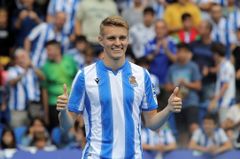 Martin Ødegaard debuterer med stor sannsynlighet for Real Sociedad i kveldens bortekamp mot Valencia. Kampen vises på TV 2 Sport 1 og TV 2 Sumo fra kl. 18.55. Foto: NTB/Scanpix.