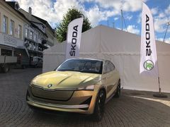 ŠKODA VISION-E på Arendalsuka