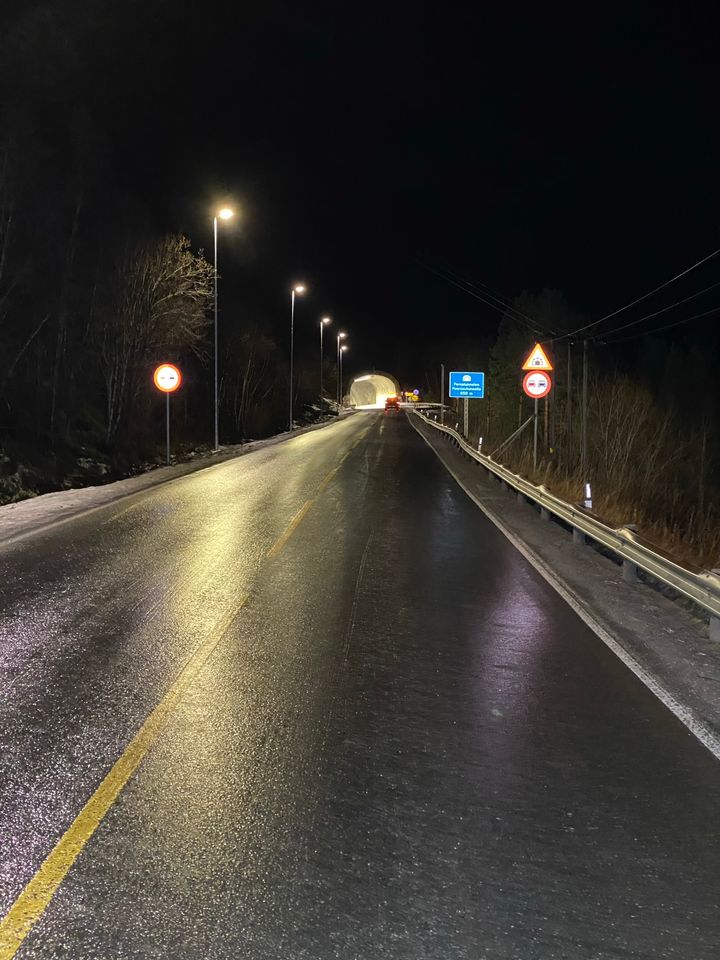 1.	E6 Forsatunnelen framstår som en bedre og sikrere tunnel. (Foto: Statens vegvesen).