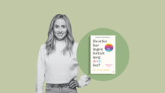Den bestselgende boka "Hvorfor har ingen fortalt meg dette før?" av Tiktok-psykolog Julie Smith er på vei ut i over 40 land. Den har ligget på bestselgerlistene i USA og England. Foto: Will Bremridge.