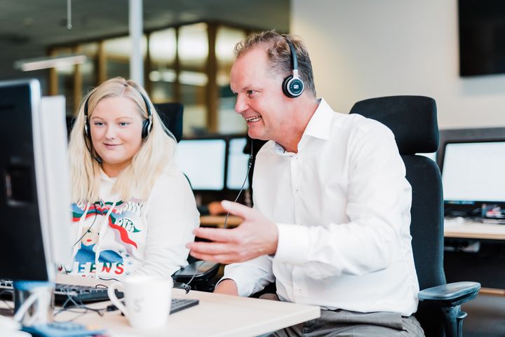 Kunder i fokus: Daglig Leder i Sbanken, Øyvind Thomassen, og Sbanken har med sitt sterke kundefokus skapt en god posisjon i en krevende markedssituasjon.