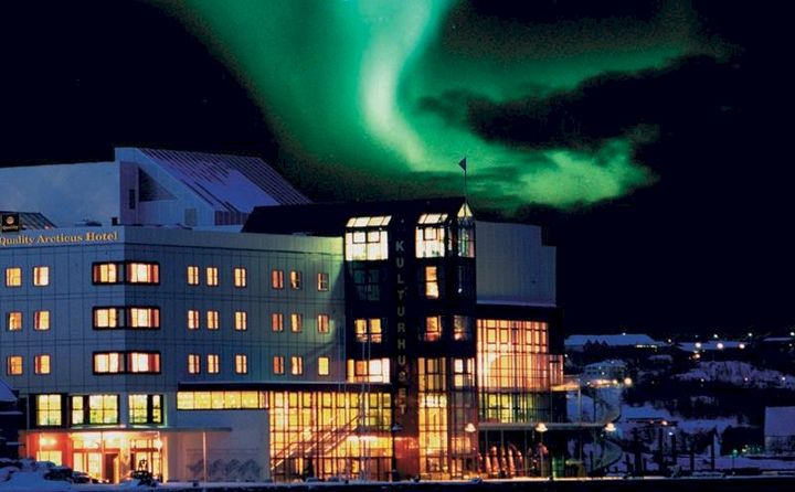 Velkommen til Kulturrådets årskonferanse i Harstad Kulturhus. Foto: Destination Norway