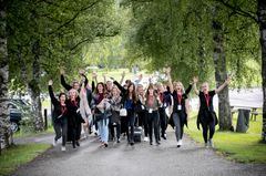 Årets deltakere ankommer Emax på Lillehammer. Foto: Kicki Nilsson/Innovasjon Norge