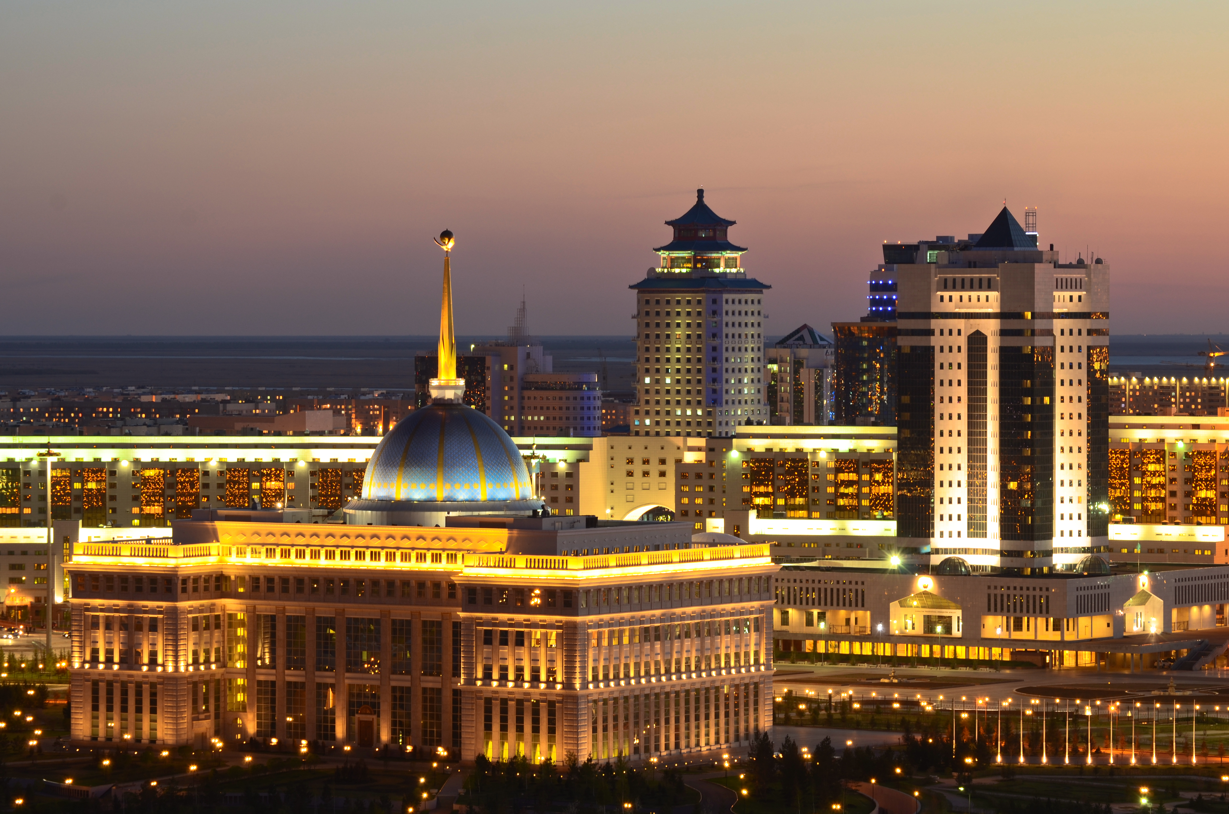 Астана панорама