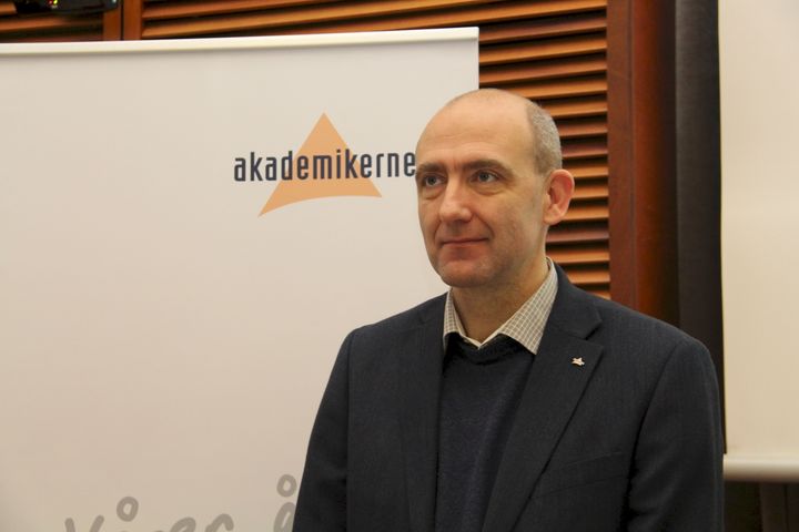 Anders Kvam, leder i Akademikerne stat