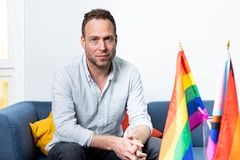 Leder Dan Bjørke, foto: Gaurav Madan / Oslo Pride