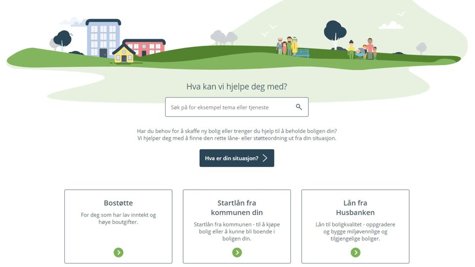 Husbanken Bygger Om Nettsidene | Husbanken