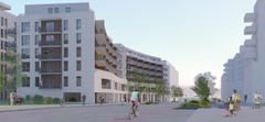Gladengveien 3-7 consists of 206 flats divided into 4 blocks. Photo: HRTB AS