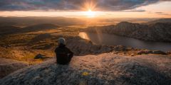 Fjellkjeden Kalbinsky. Bilde: visieast.kz.