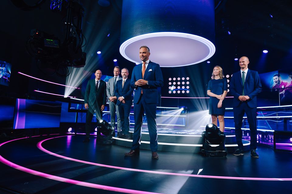 TV 2 moved the Champions League final studio to Bryne