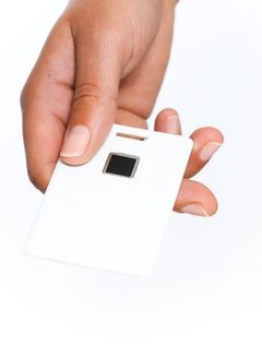 Zwipes fingeravtrykkskort (Foto: Astrid Waller/Innovasjon Norge)