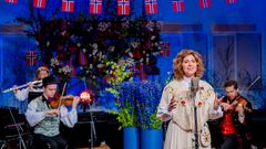 KORK og Sissel Kyrkjebø avslutter 17. mai med festkonsert i Store Studio.

FOTO: HENNING GULLI / NRK