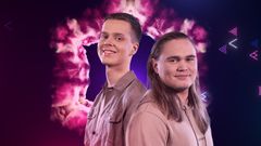 Mihka & Andreas skal konkurrere i sangkategorien i Sámi Grand Prix. Foto: Dragan Cubrilo/NRK