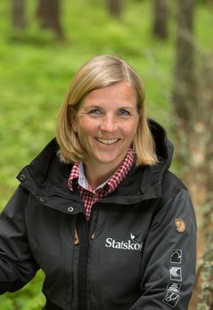 Monica Grindberg, skogsjef i Statskog Foto: Fotokompaniet AS  Namsos