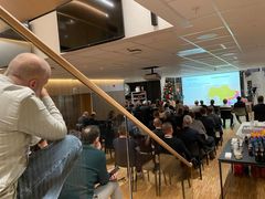 Full sal, gode foredrag og god stemning. Foto: Knowit