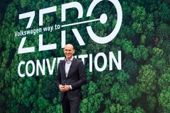 Ralf Brandstätter, direktør Volkswagen, innledet Volkswagens konferanse "way to ZERO"