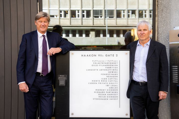 Jon Skjørshammer, partner, og Botolf Botolfsen, partner og daglig leder. Foto: Thomas Brun, NTB