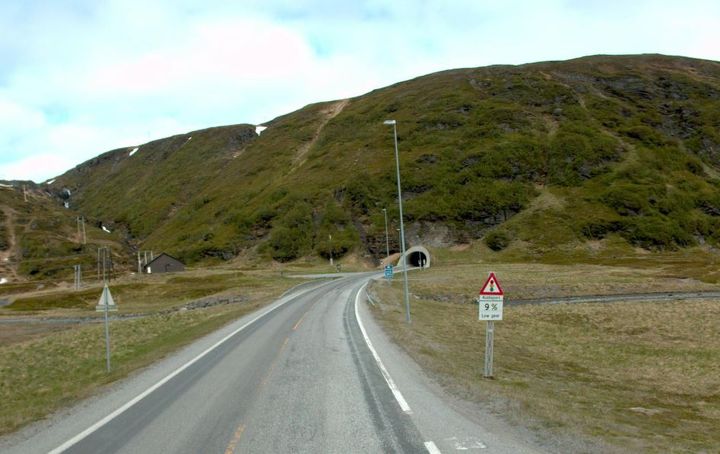 Nå blir det vedlikeholdsarbeid i Nordkapptunnelen. Foto: Statens vegvesen.