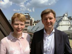 Kristin Malonæs og Christian Hedløv Engh. Foto: Innovasjon Norge