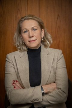 Ny styreleder ved Henie Onstad Kunstsenter, Marianne Blystad. Foto Øystein Thorvaldsen