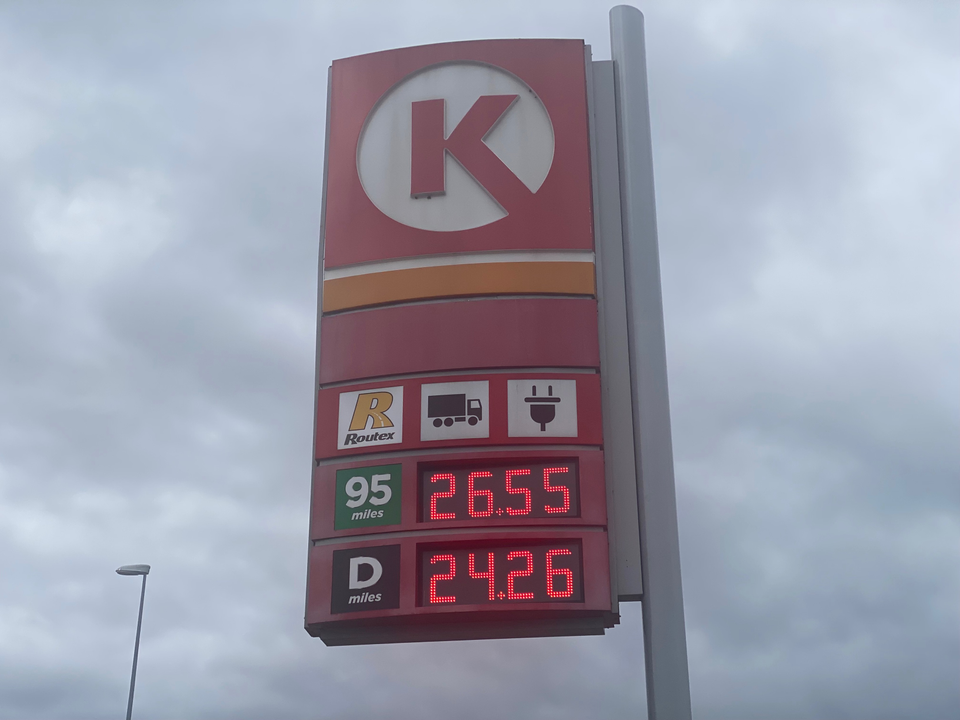 Drivstoff pris bensin diesel