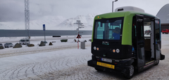Innen 2024 skal selvdrevne busser bringe turister og lokalbeboere til fjells.
Foto: Testarena Norefjell