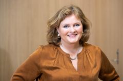 Cathrine Hellandsvik blir ny konserndirektør for Liv og pensjon i KLP. Foto: Roar Grønstad/KLP