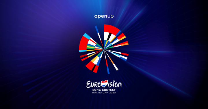 Årets Eurovision-logo. Fotokred: NPO