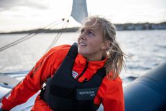 KONGEPOKAL: Martine Steller Mortensen var med på å vinne kongepokalen og bli mestrenes mester i seiling. (Foto: Morten Jensen)