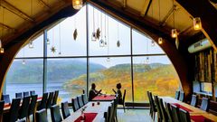Høyloftet restaurant. Foto: Snowhotel Kirkenes