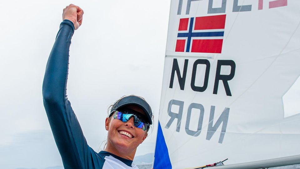 Line Flem Høst til topps på verdensranking i seiling Seilforbund