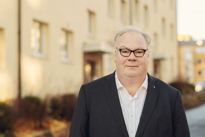 NBBL etterlyser en mer ambisiøs boligpolitikk. Her med NBBL-direktør Bård Folke Fredriksen.