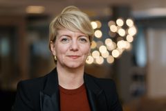 Kristine Sandvik er administrerende direktør i Vertikal Helse og deltar i debatt om våre helsepolitiske utfordringer under fremleggelsen av Helsepolitisk barometer 2022. Foto: If.