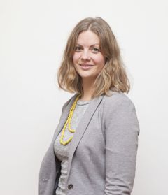 Prosjektleder Linnea Svensson (foto: Greener Events)