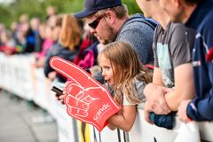 Vertskommunene arrangerte folkefester for egen befolkning og tilreisende i Finnmark under Arctic Race of Norway i 2018. Foto: ARN/Gautier
