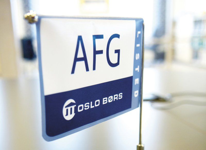 AF Gruppen er notert på Oslo Børs under AFG