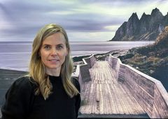 Silje Myhre Amundsen, ny leder for Nasjonale turistveger, Statens vegvesen.
Foto: Frid-Jorunn Stabell