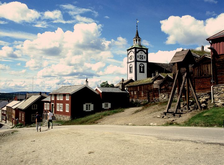 Verdensarven Røros bergstad og Circumferensen. Foto: Arvid Kjersheim, Riksantikvaren