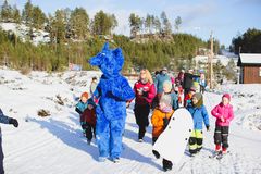 Turbo var populær under Kom deg ut-dagen ved Nordbøåsen i Bø. FOTO Guro Vassbotn skara