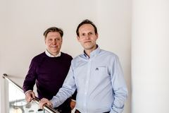 Ståle Werner Nielsen og Øyvind Aaleskjær i COWI. Foto: COWI