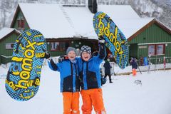 Vinterferiemoro Alexander Grieg-hytten FOTO André Marton Pedersen