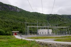 Holen kraftstasjon i Bykle kommune.