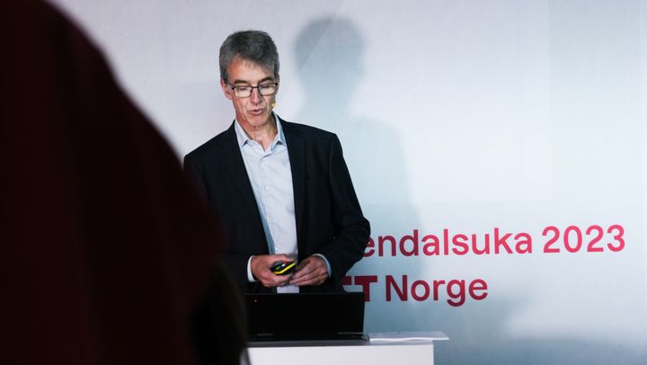 Prosjektleder og rapportforfatter Åsmund Mæhle i Bouvet