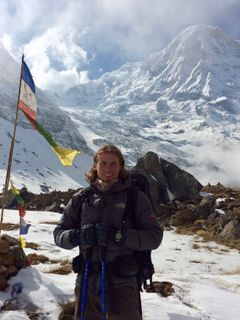Marcus Klepp på Annapurna Basecamp, Nepal. ©Marcus Klepp