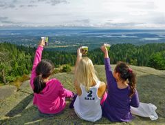 80 norske kommuner får sine fineste friluftslivsområder markert i den nye NAF-boka - her er lista! Delivann ble kåret til det fineste friluftsområde i Bærum. Fotograf Terje Bøhler