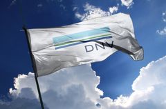 DNVs nye flagg.