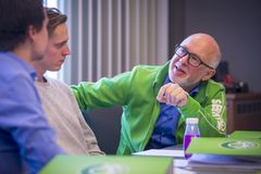 Trainee hos KIWIskolen, Erlend og opplæringssjef i KIWI og leder av KIWIskolen, Jon Buxrud